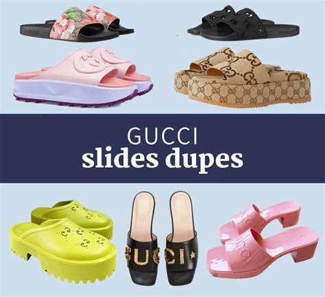 gucci dupe shoe|gucci platform slide dupe.